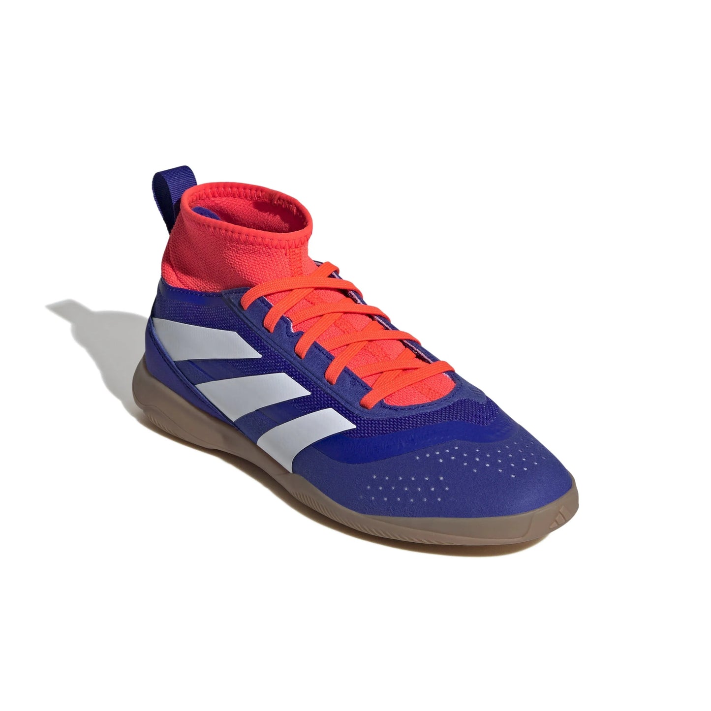 adidas Predator League IN Junior Indoor Soccer Shoes Lucid Blue White Solar Red