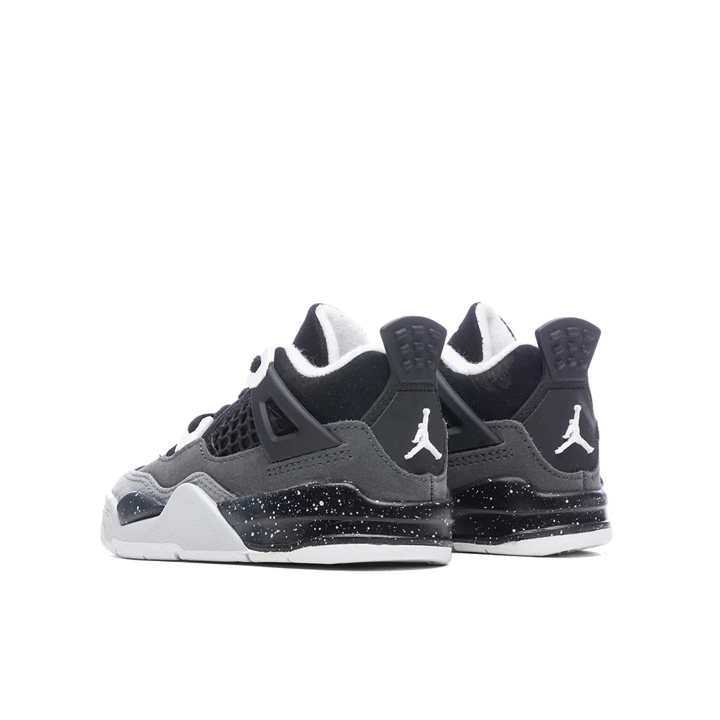 Air Jordan 4 Retro TD Fear Black White Anthracite Black