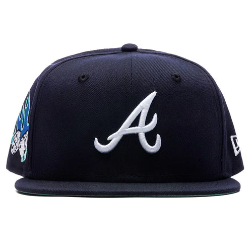 Feature x New Era Flaming Dice 59FIFTY Fitted Atlanta Braves