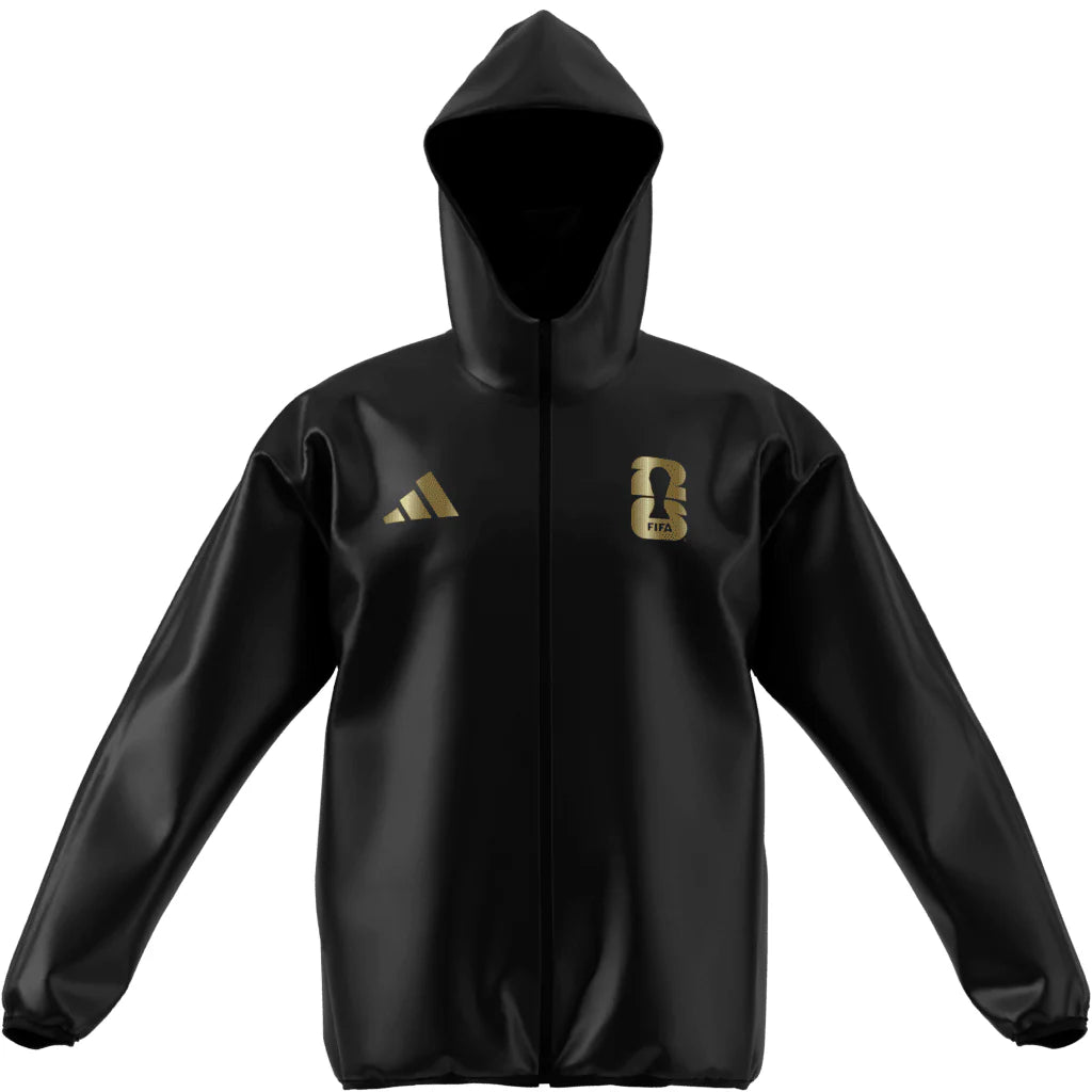 adidas FIFA World Cup 2026 Official Emblem Windbreaker Jacket Black