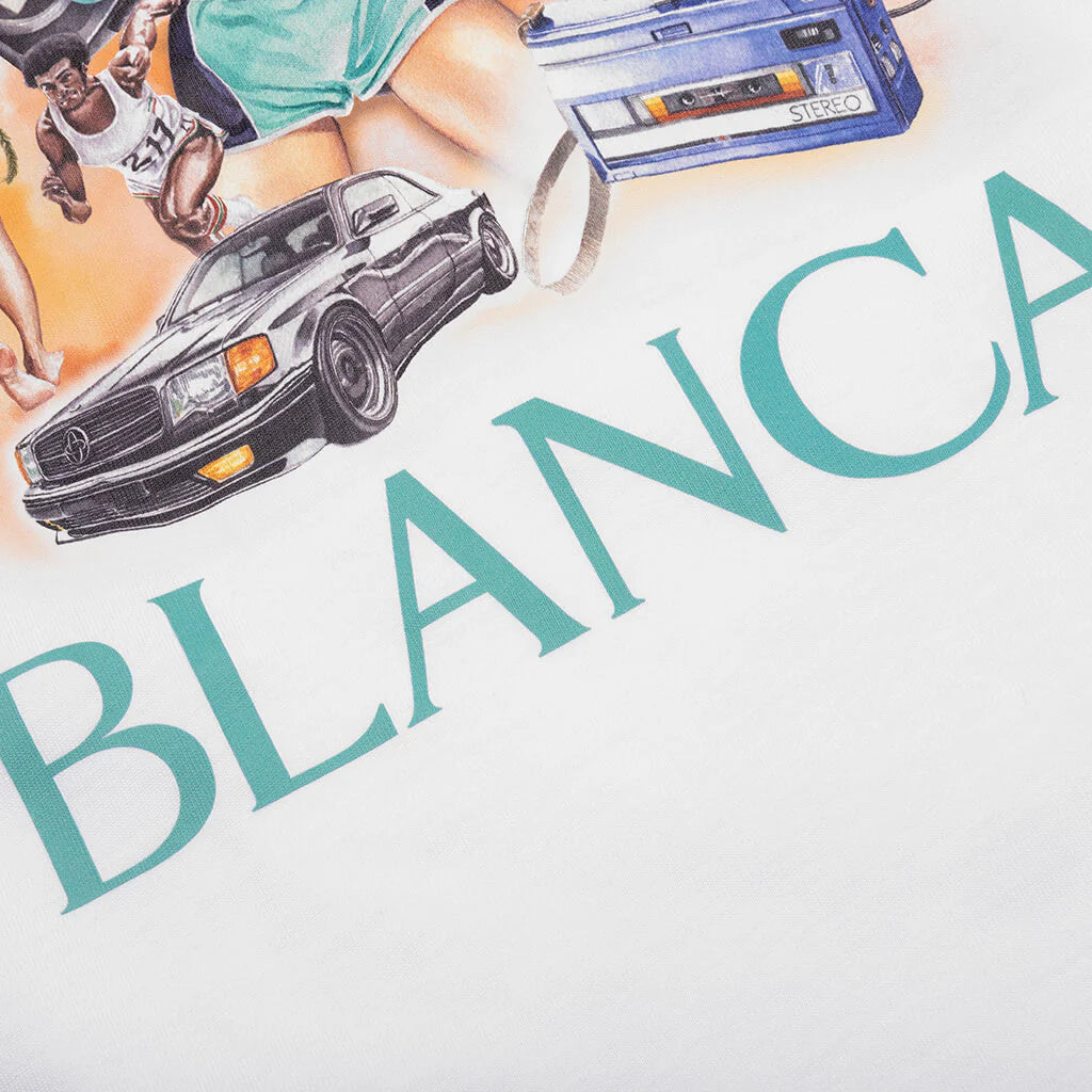 Celebration Du Sport Printed T Shirt White
