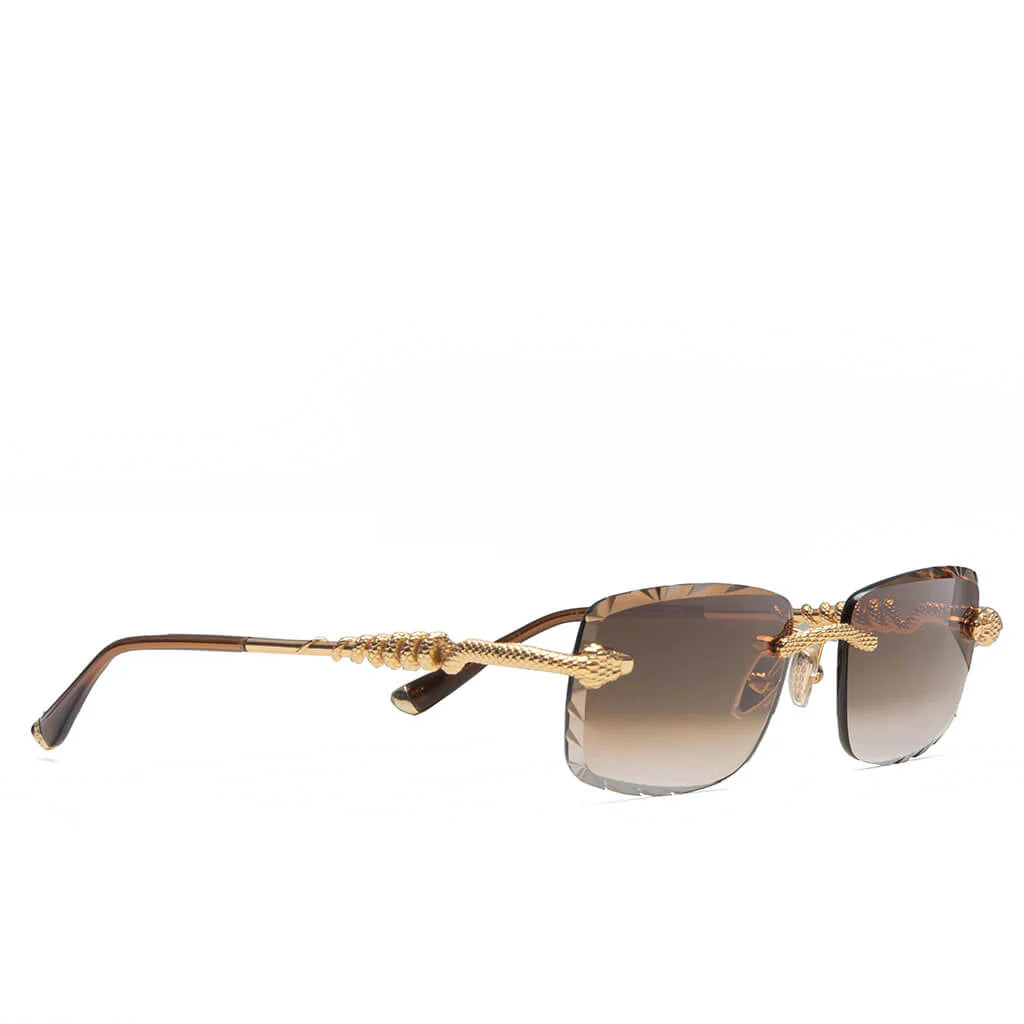 Serpent Gem Cut Brown