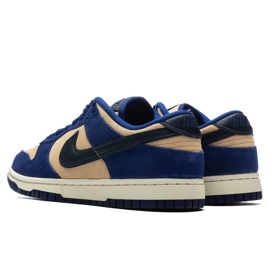 Womens Dunk Low LX Deep Royal Blue Dark Obsidian Sesame