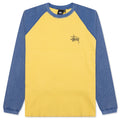 Raglan Thermal 2 Tone Yellow
