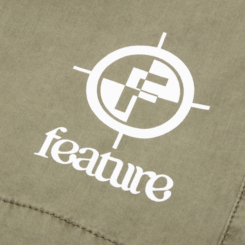 Crosshair Short Washed Olive