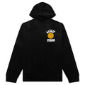 Smiley Upside Down Lockup Hoodie Jet Black