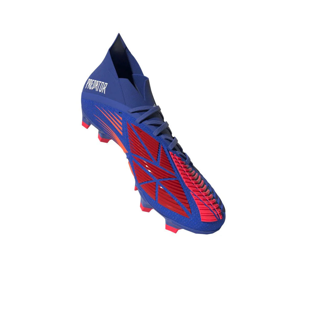 adidas Predator Edge1 FG Firm Ground Boots Hi Res Blue Turbo Hi Res Blue