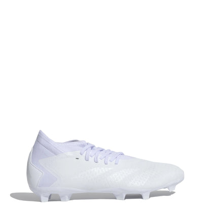 adidas Predator Accuracy3 FG Firm Ground Soccer Cleats White Black