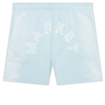 Starry Arc Fleece Short Ice Blue