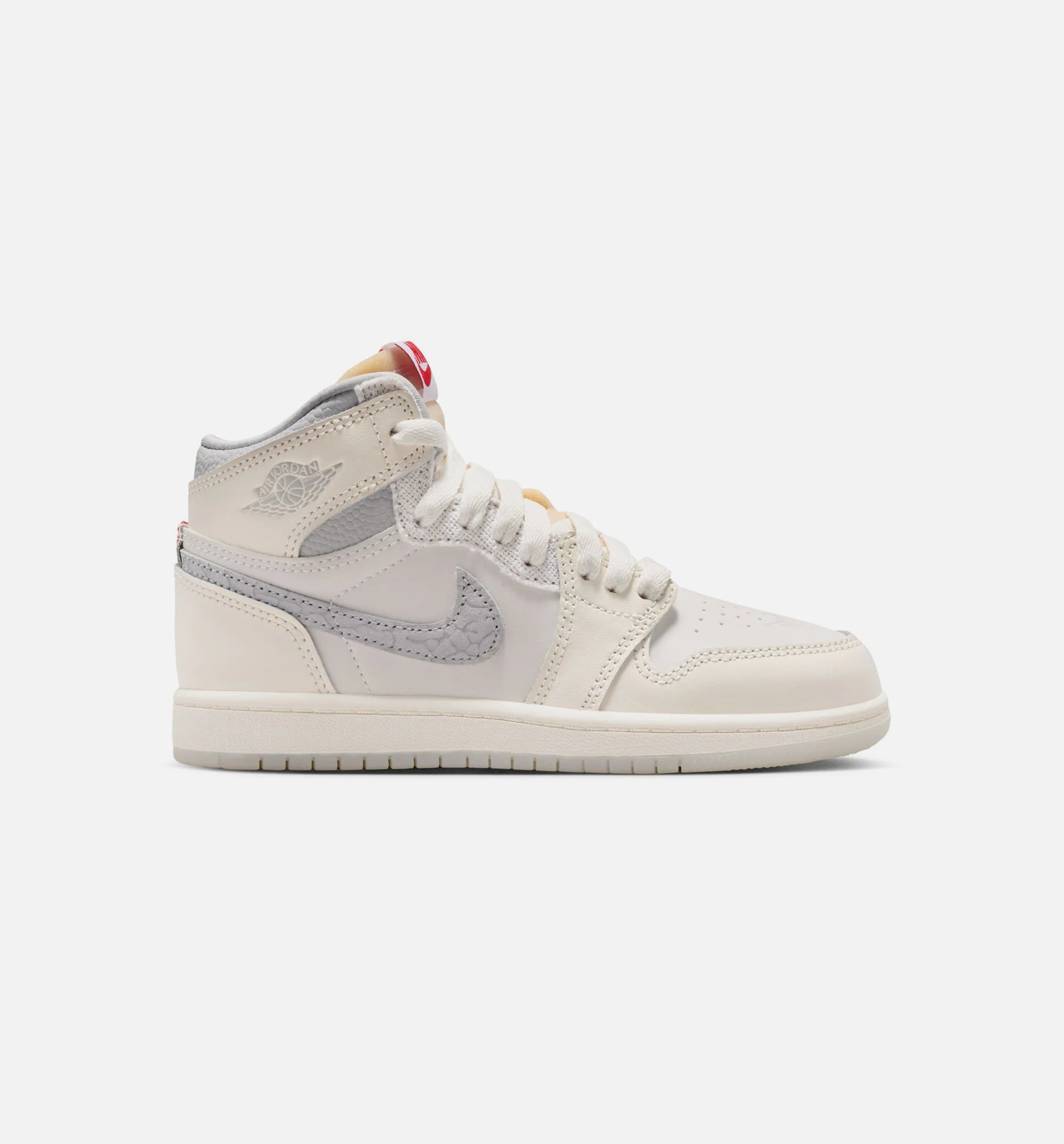 Air Jordan 1 Retro High OG Sail Preschool Lifestyle Shoe Sail University Red Pale Ivory