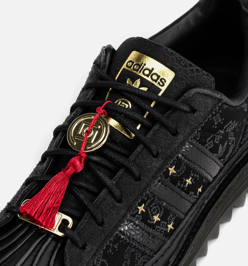 CLOT x Superstar Lunar New Year Mens Lifestyle Shoe Core Black Carbon Gold Metallic
