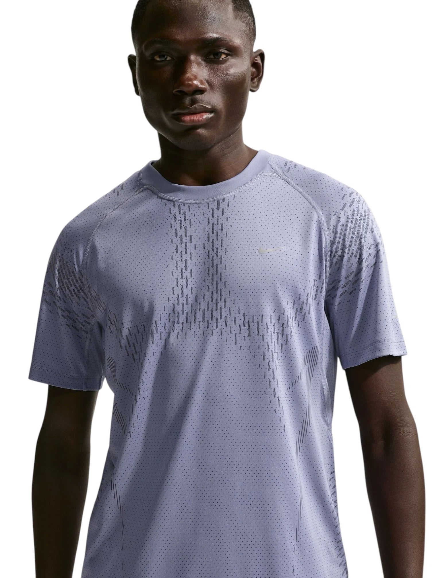 Nike Mens Stride Plus Dri FIT ADV Short Sleeve Running Top