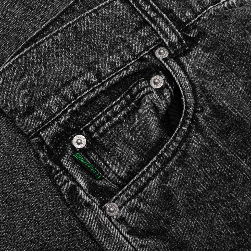 Acid 5 Pocket Jeans Black