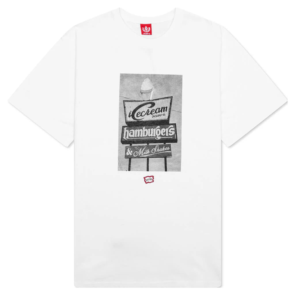 Dive S S Tee White