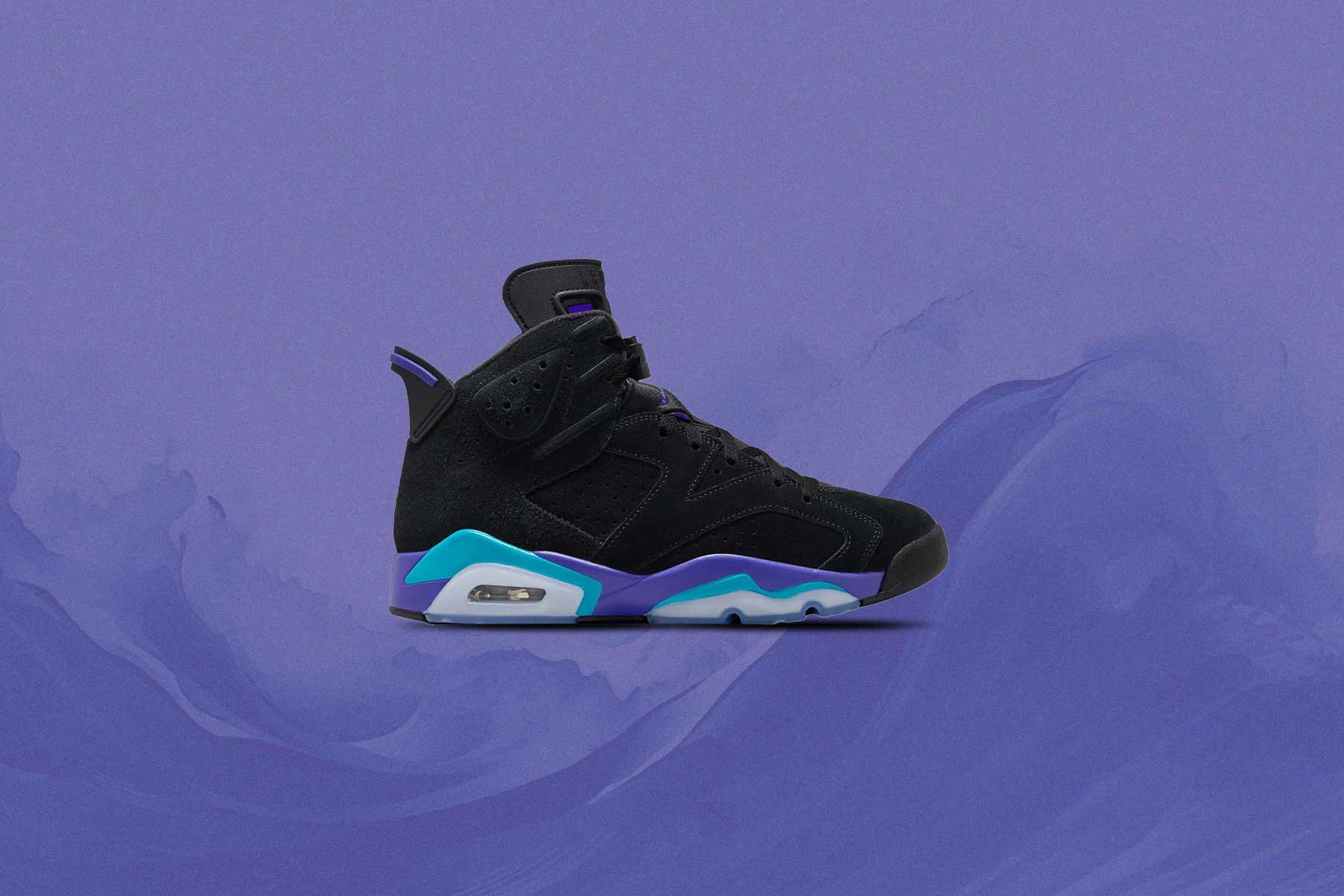 Air Jordan 6 Retro PS Aqua Black Bright Concord Aquatone