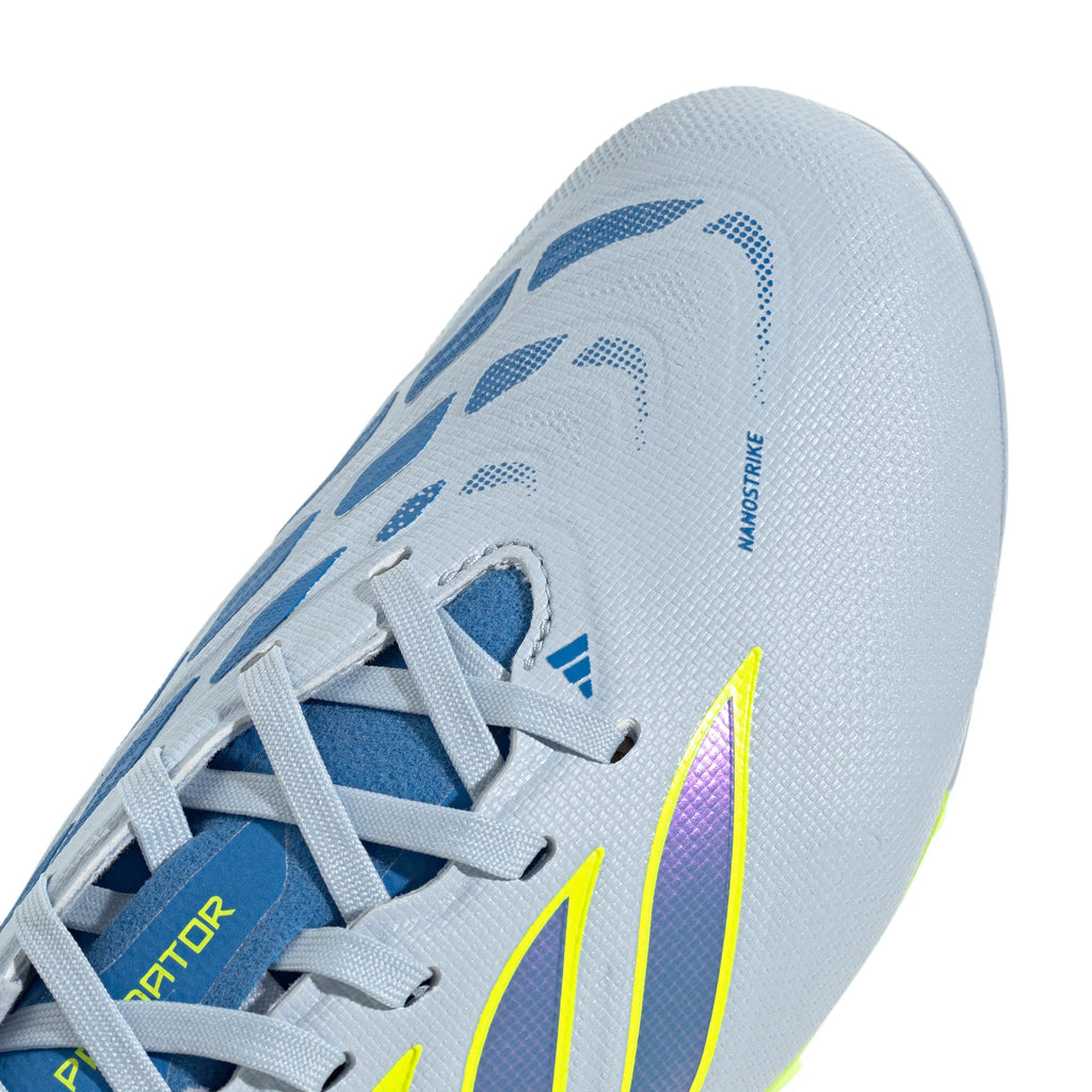 adidas Predator League FG Firm Ground Youth Soccer Cleats Sky Blue Yellow