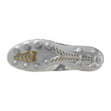Mizuno Morelia Neo IV Elite FG Firm Ground Silver Gold