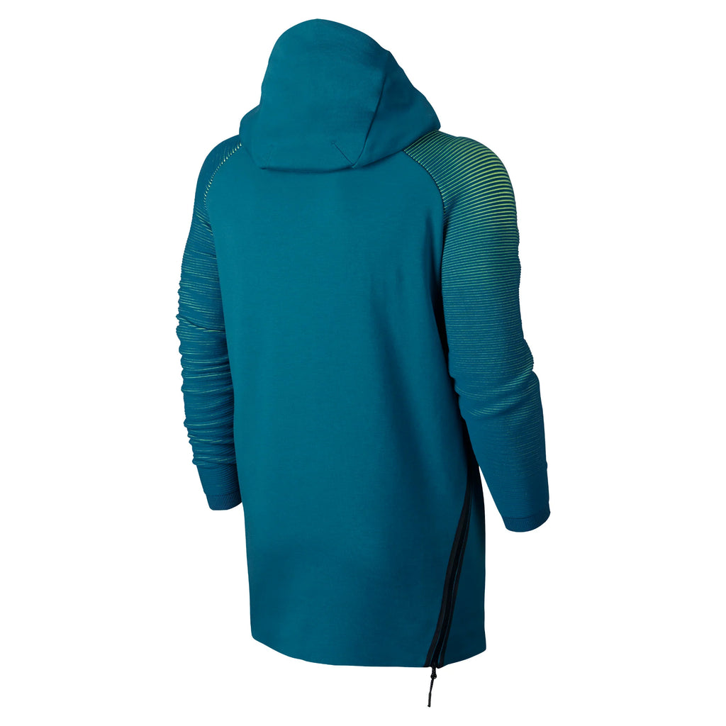 Sportswear Tech Fleece Hoodie Mens Green Abyss Black