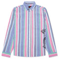 Chapel L S Button Up Shirt Blue