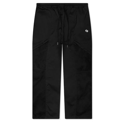 Tyson Mesh Panelled Pant Black