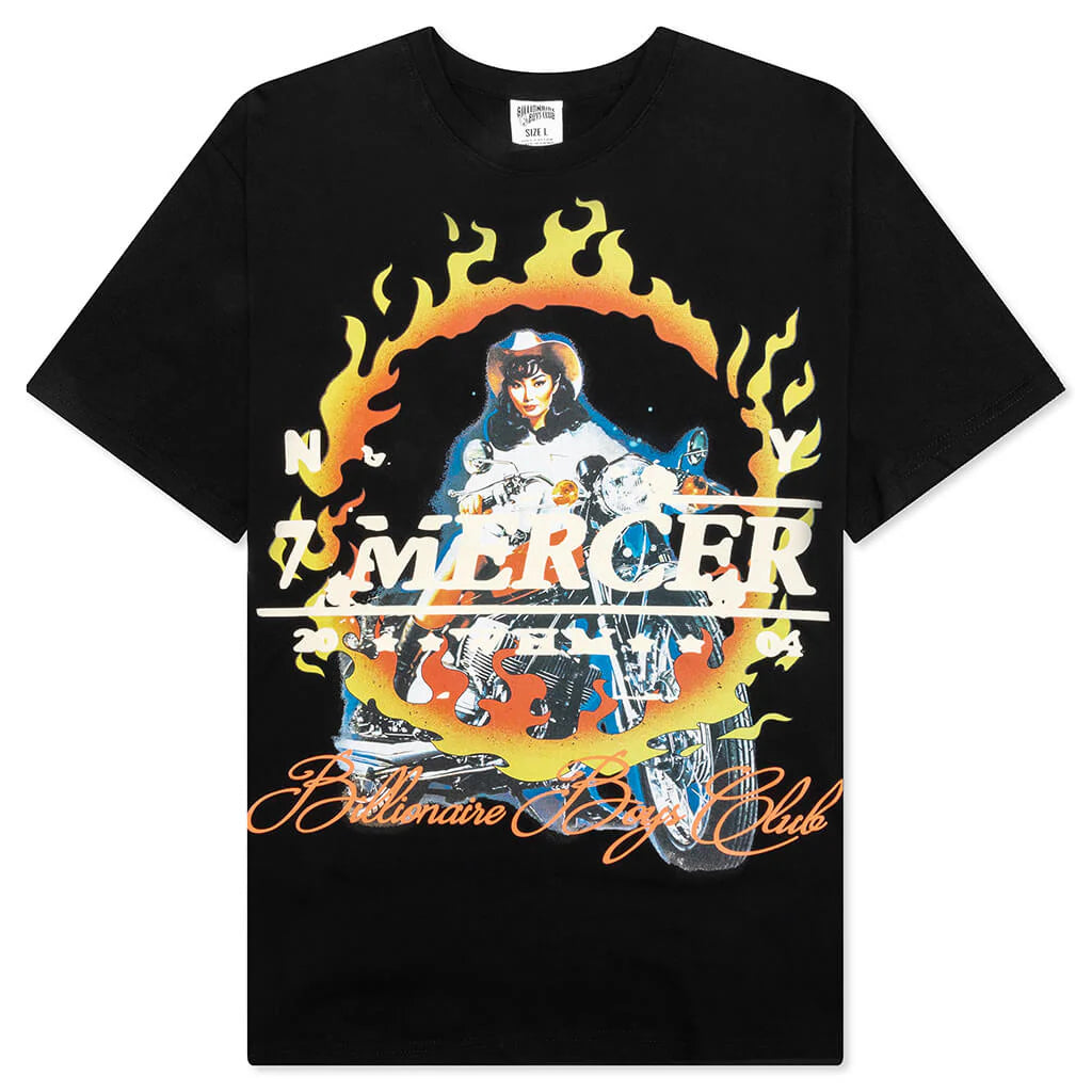 BB Oversized Fit Mercer MC S S Knit Black