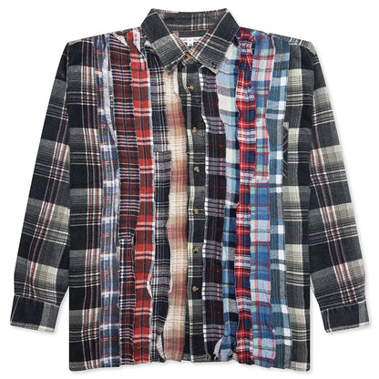 Ribbon Flannel Shirt Assorted