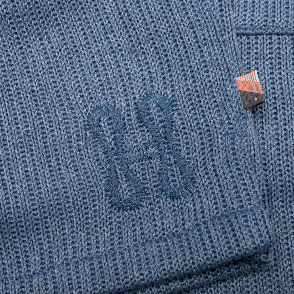 B Summer Knit Short Blue