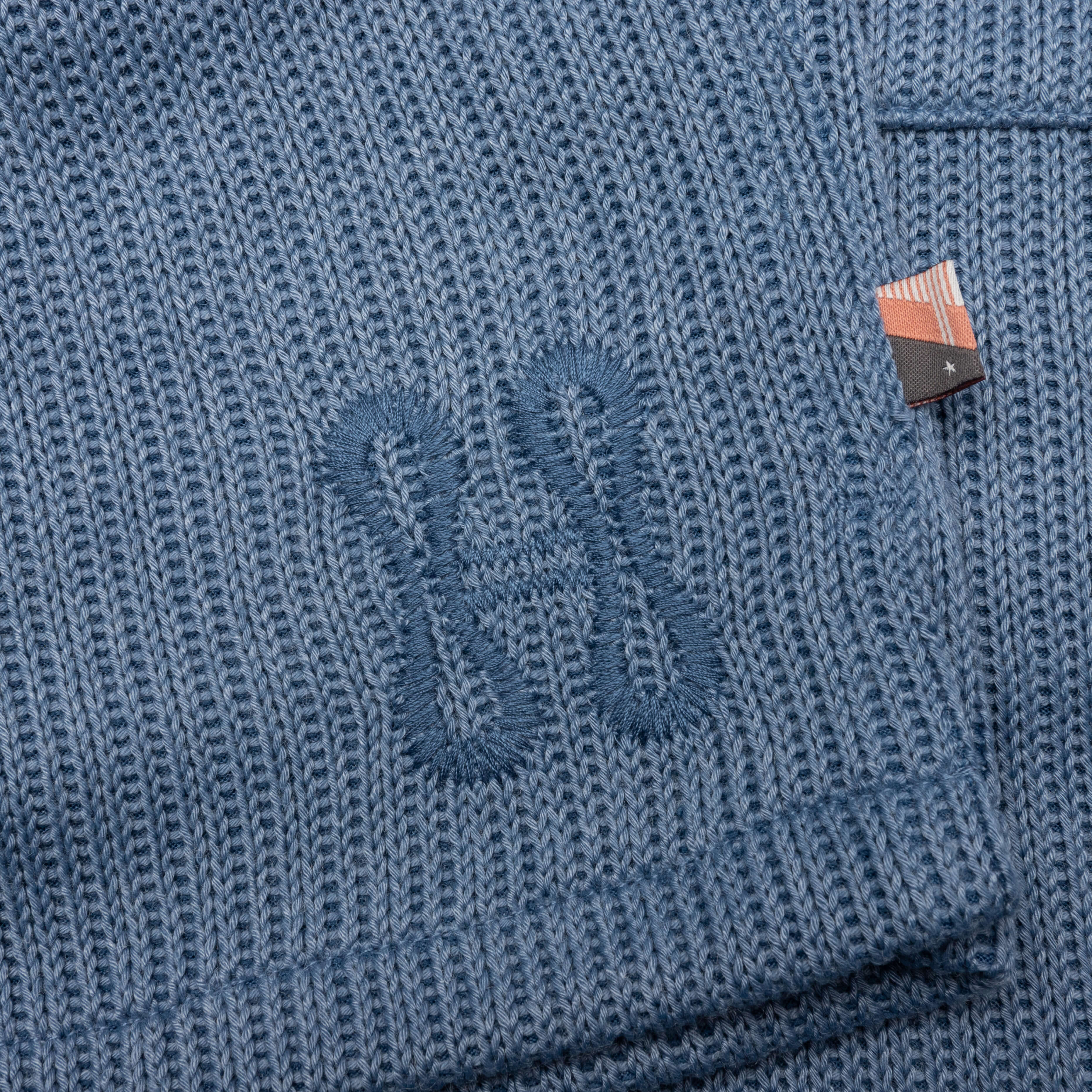 B Summer Knit Short Blue