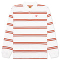 Polo L S Shirt White