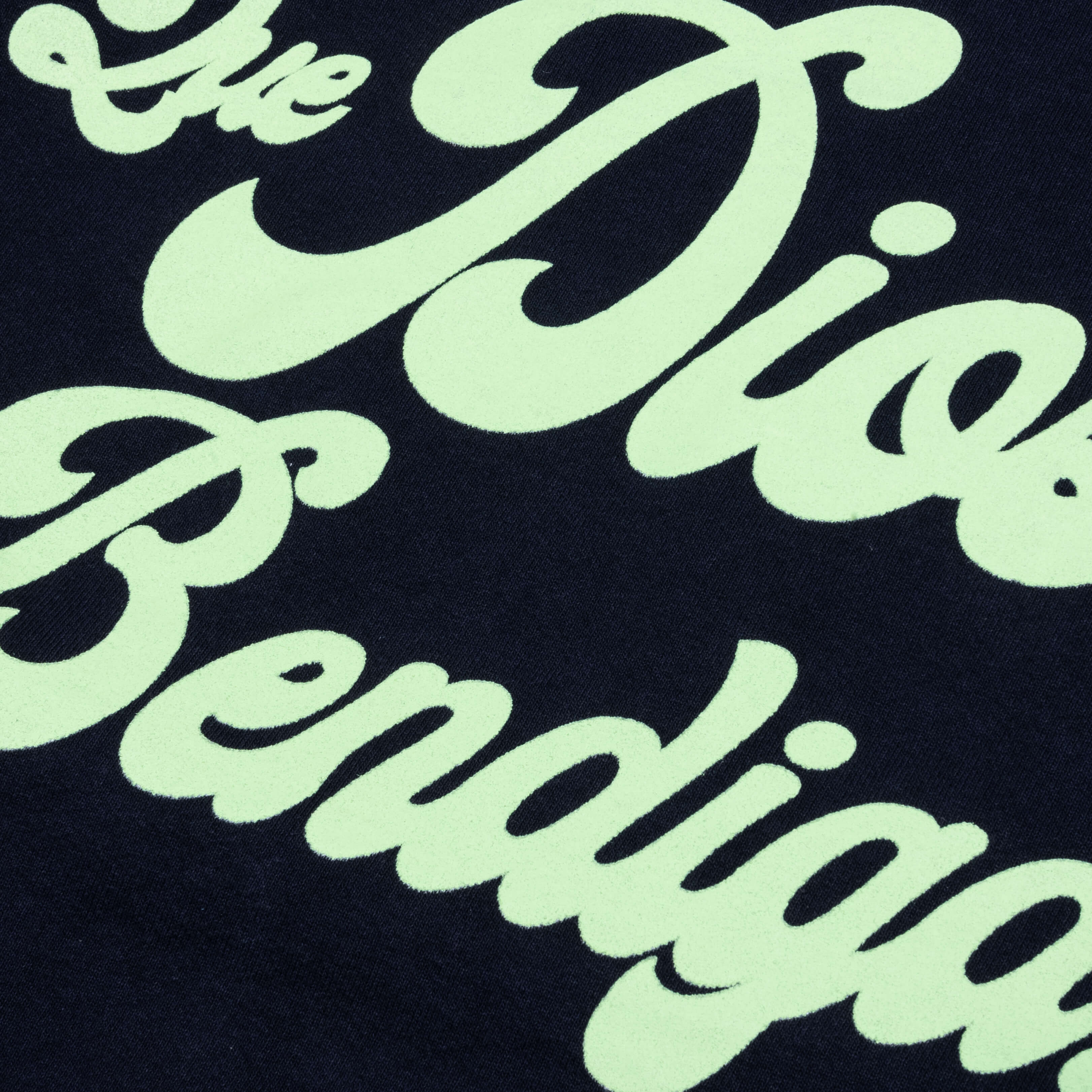 B Logo Hoodie Navy Mocha