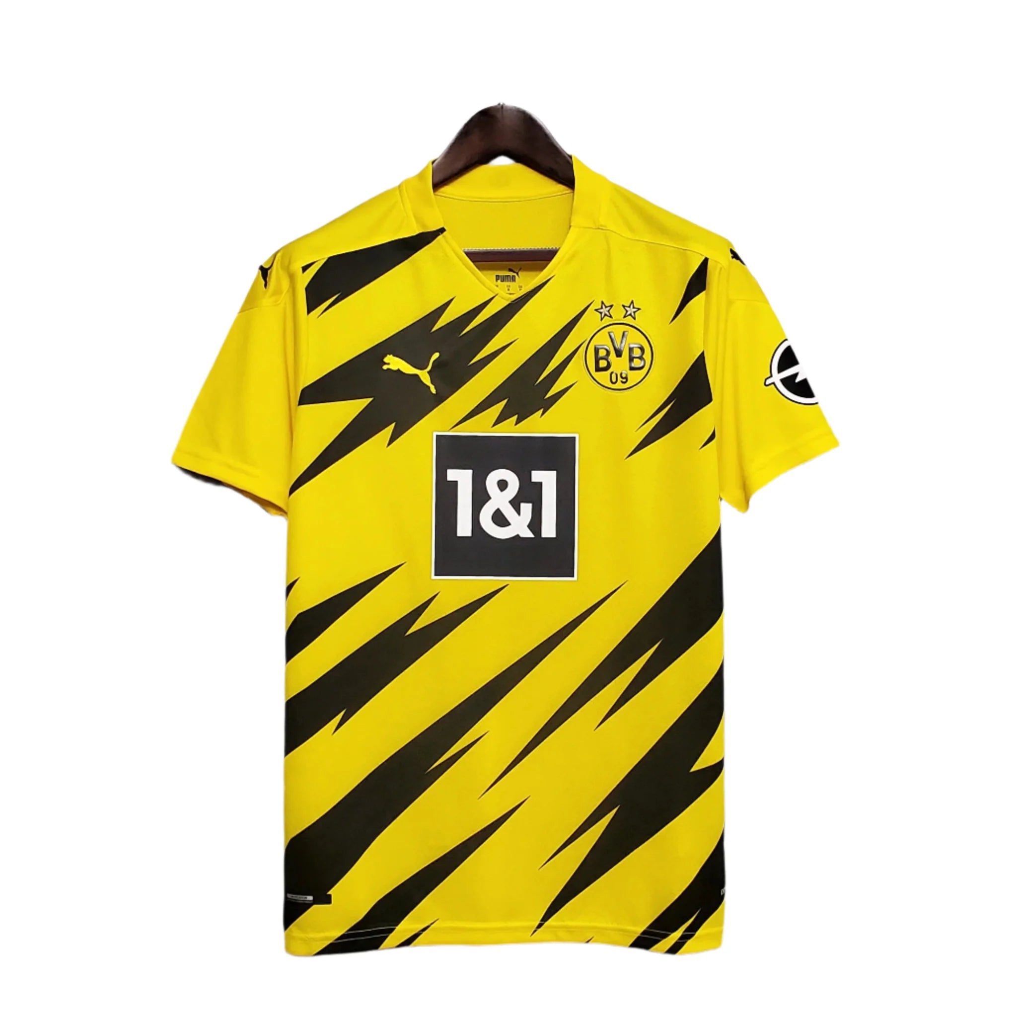 PUMA Womens Borussia Home Jersey 20 Yellow