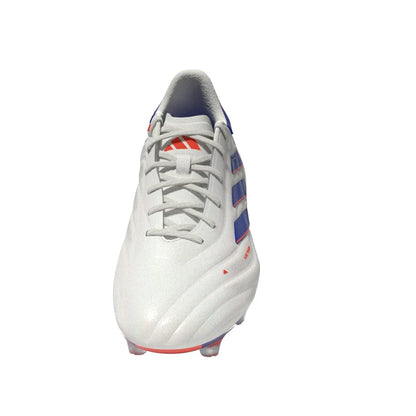 adidas Copa Pure 2 Elite FG Firm Ground Soccer Cleats White Lucid Blue Solar Red