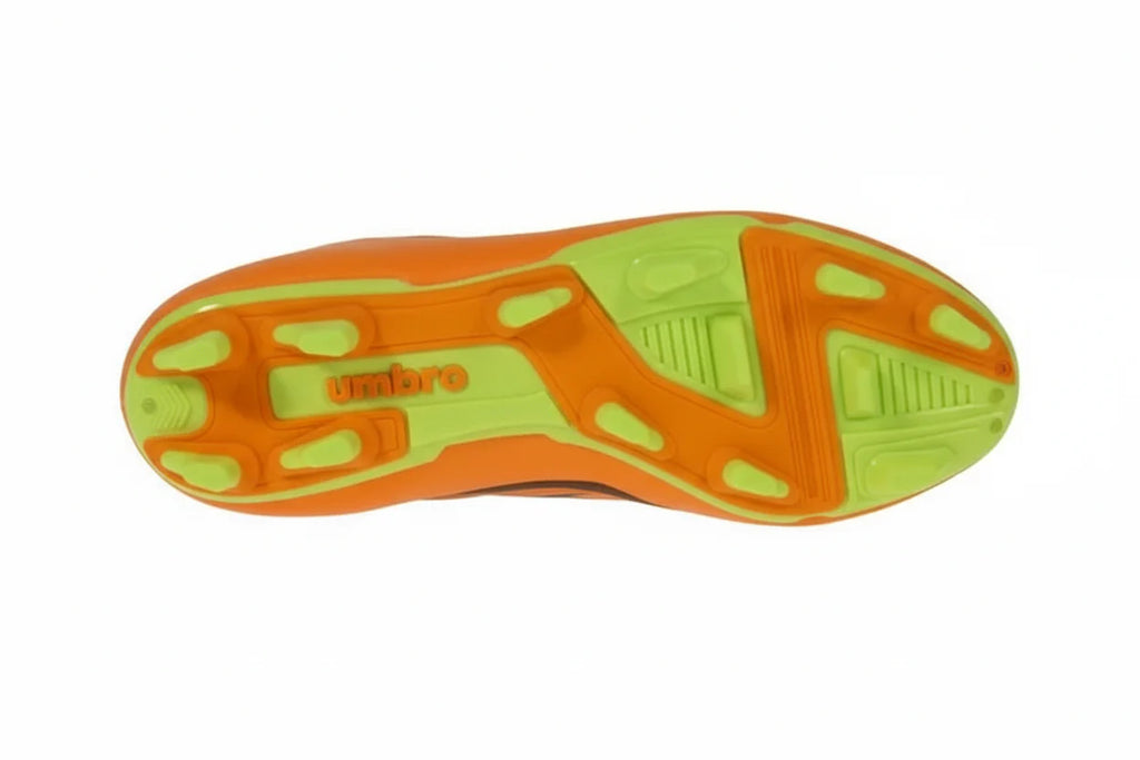 Umbro GT II Incision FG Soccer Cleats Orange Green