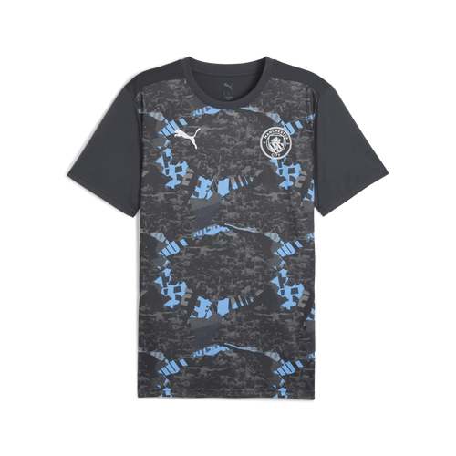 PUMA Manchester City Prematch SS Jersey Gray