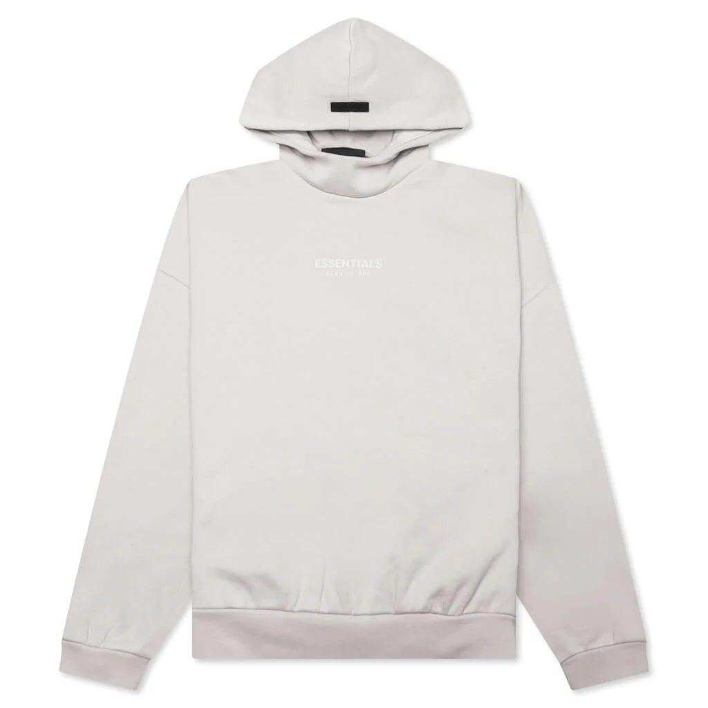 Essential Hoodie Silver Cloud
