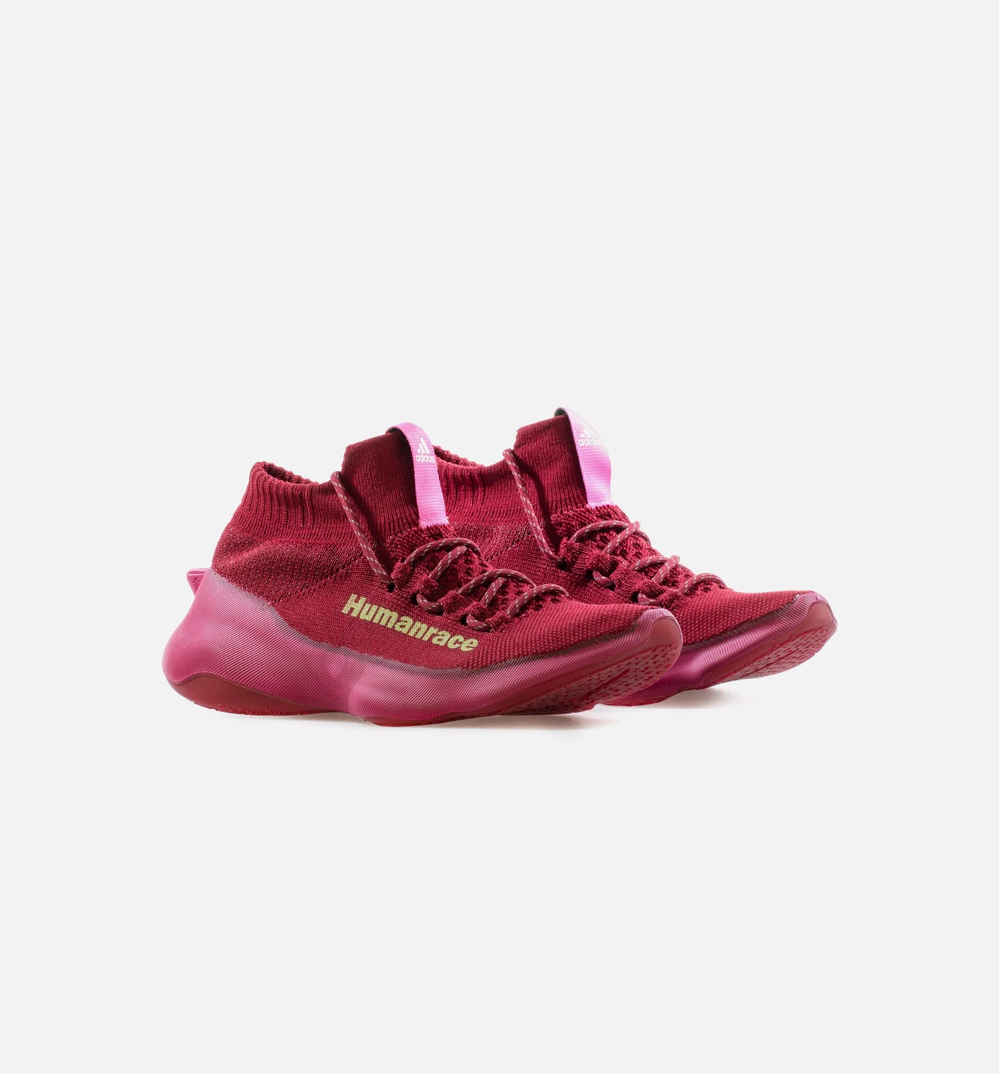 Pharrell Humanrace Sichona Mens Running Shoe Burgundy Red