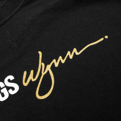 Feature x Wynn Logo Lock Up L S Tee Black