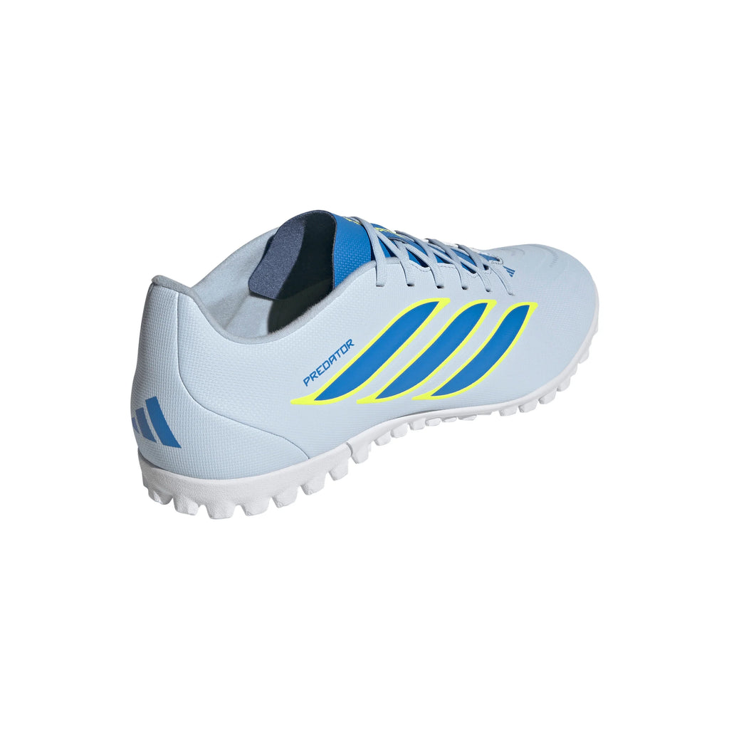 adidas Predator Club TF Turf Mens Soccer Cleats Sky Blue Yellow