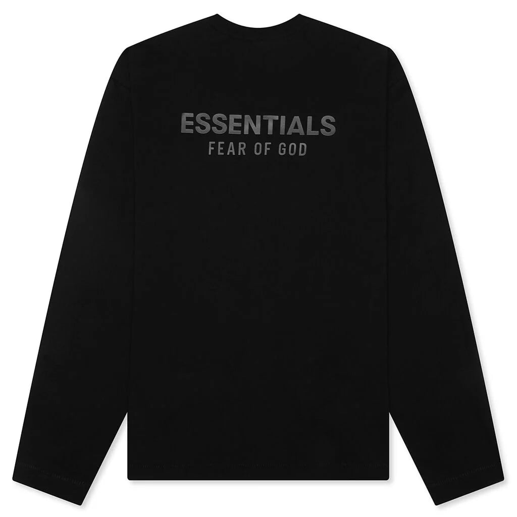 Classic L S T Shirt Jet Black