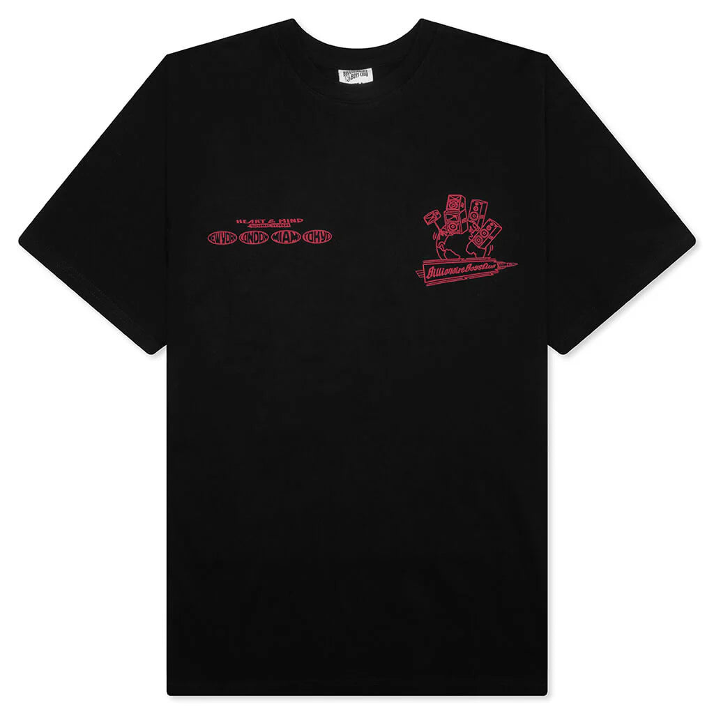 Sound Waves Tee Black