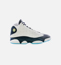 Air Jordan 13 Retro Obsidian Mens Lifestyle Shoe White Obsidian Dark Powder Blue