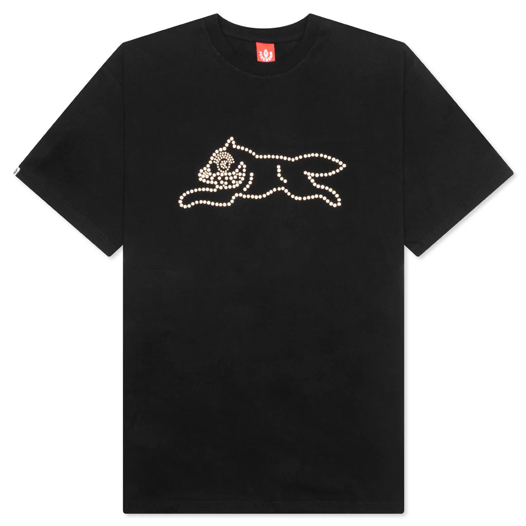 Pearl Beads S S Tee Black