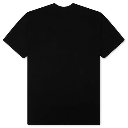Color Stone College Relaxed Fit Tee Black