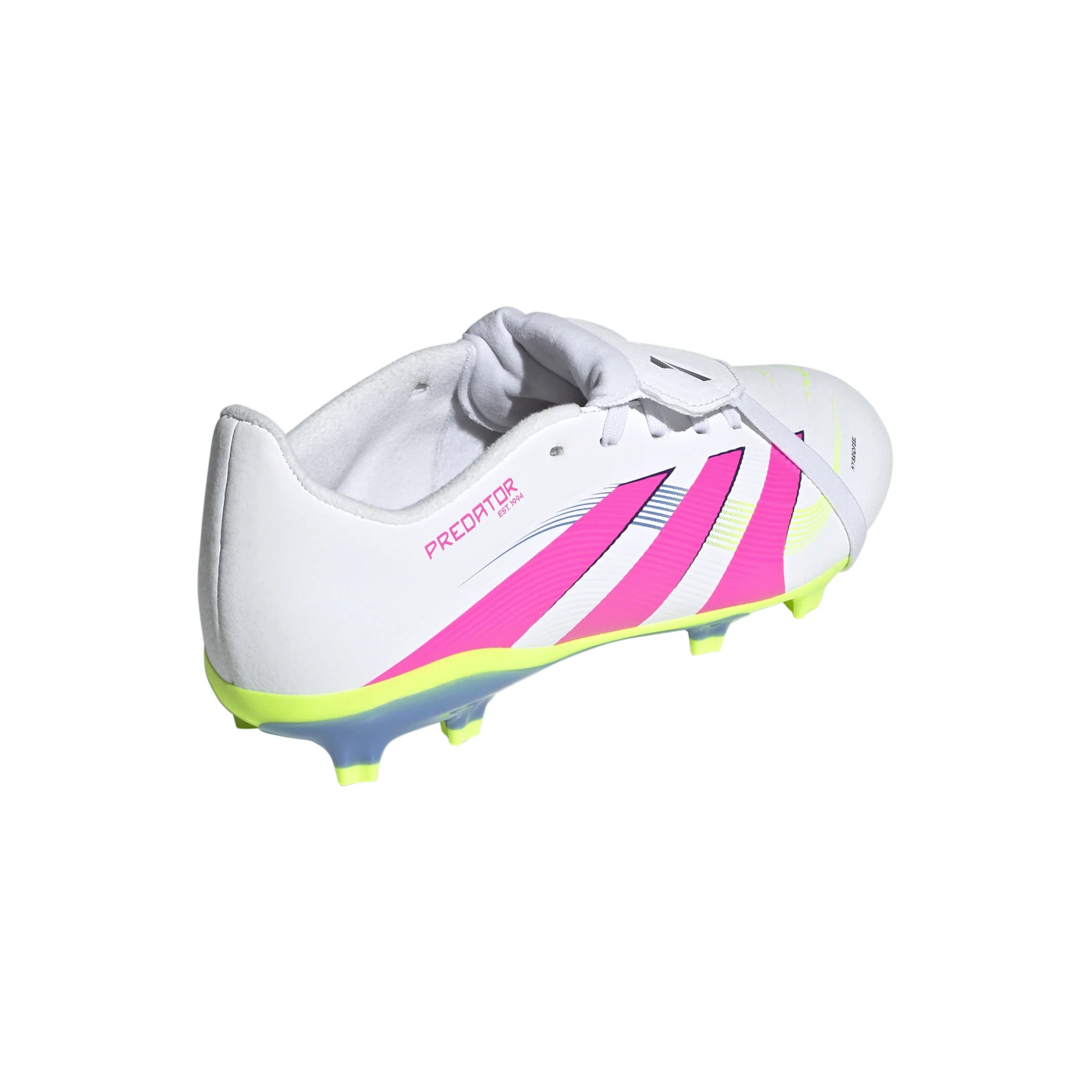 adidas Predator League Fold Over Tongue Firm Ground Boots Junior White