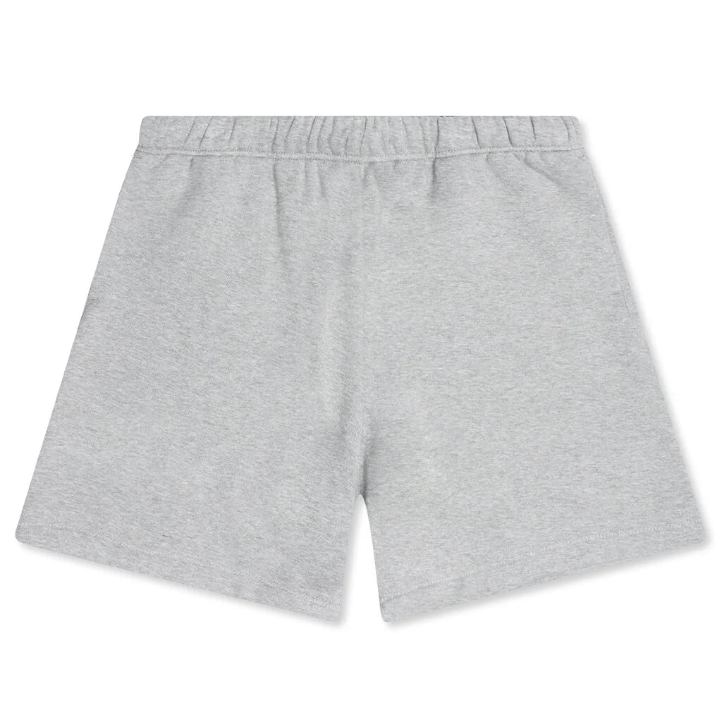 Soccer Fleece Shorts Concrete Heather