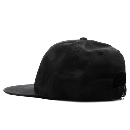 1976 Logo 6 Panel Hat Black