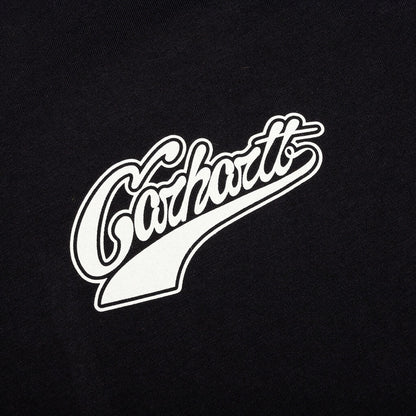 S S Logo T Shirt Black