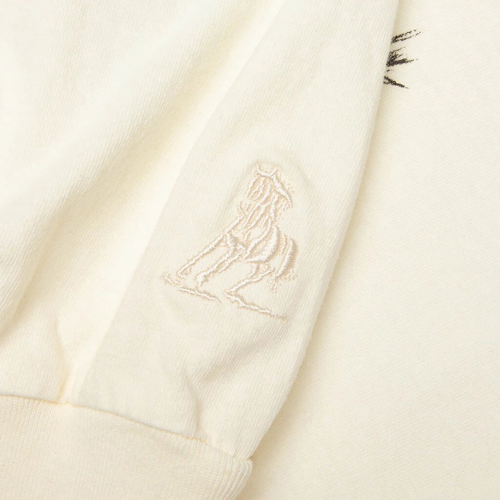 Break On Through Long Sleeve T Shirt Bone