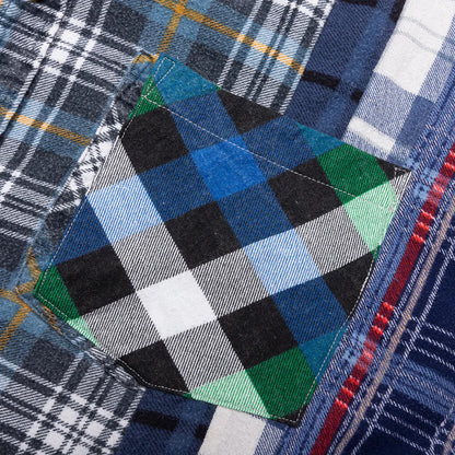 7 Cuts Flannel Shirt Assorted