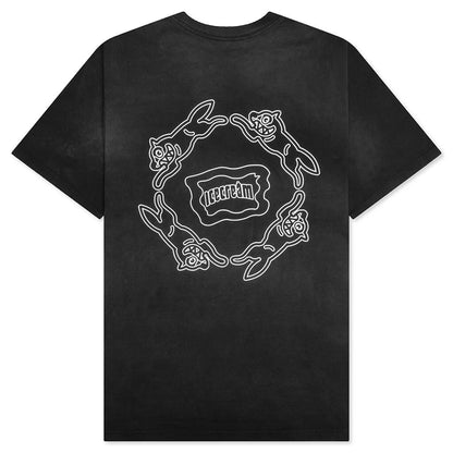 Landslide S S Knit Oversize Fit Shirt Black